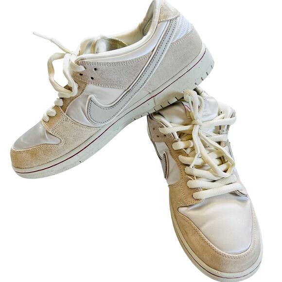 Nike SB Dunk Low “City of Love” Size 11.5 Light Bone FZ5654-100 Great Condition - Picture 1 of 8